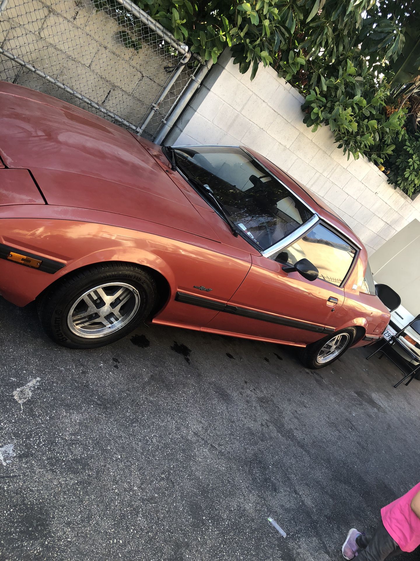 MAZDA RX7 83 body is in good condition Rolling shell