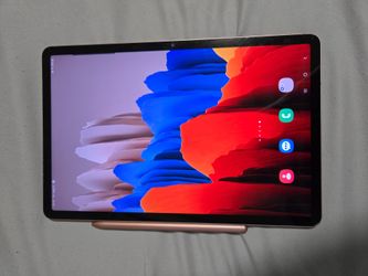 Samsung Galaxy Tablet S7 with cracked screen