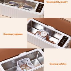 Ultrasonic Jewelry, Glasses Cleaner $25