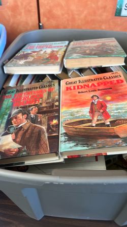 Hard back classic books
