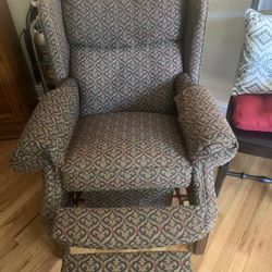 Beautiful Multi Colored Chair Recliner