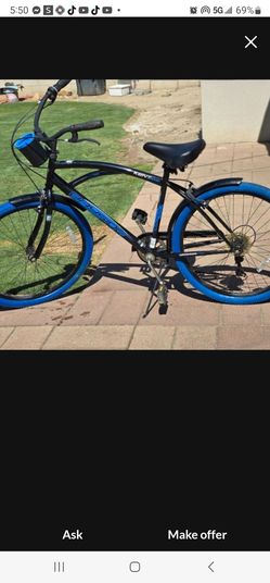 Men 26" 7 speed beach cruiser excellent condition