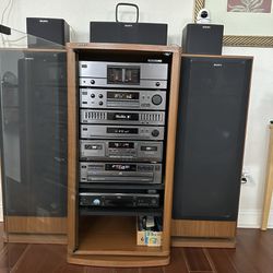 Sony Hi-fi 5 Channel Speakers Stereo System