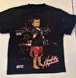 UFC Hasbulla Magomedov Heroic Mens T-Shirt Distressed Look MMA Adult Size Small
