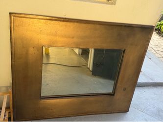 ⭐ Large Bronze Finish Wall Mirror – Modern Decorative Mirror