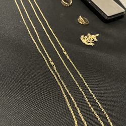 14K GOLD ROPE CHAIN 