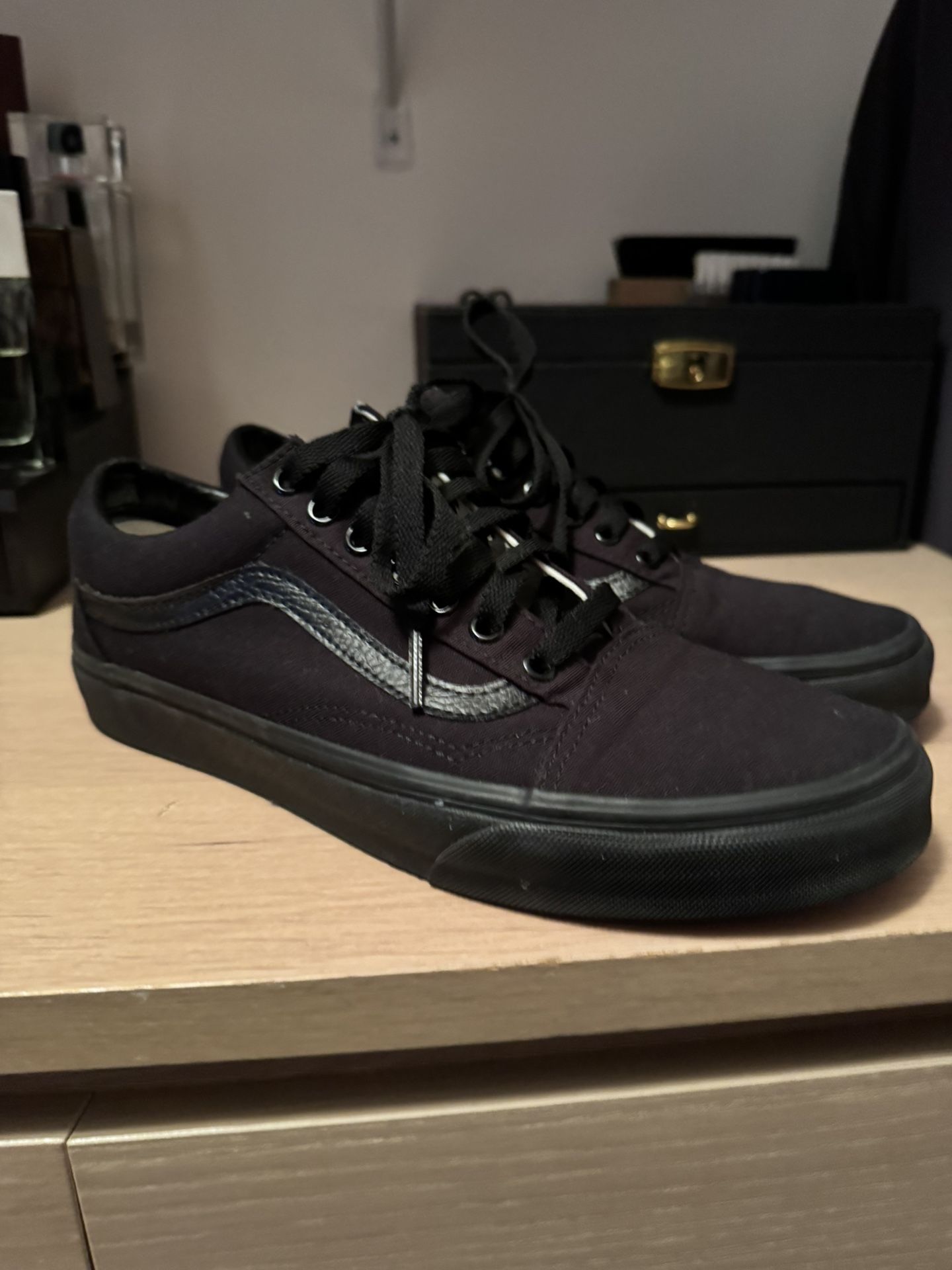 Black Vans Size 9