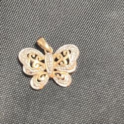 Butterfly Pendant 925 Silver