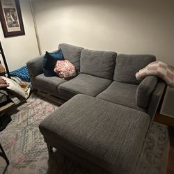 World Market Sofa & Ottoman
