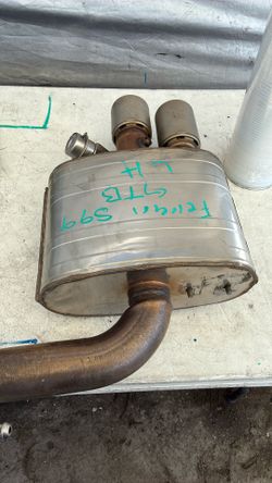 Ferrari 599 GTB F141 Left exhaust muffler silencer 220194