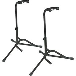 2 Guitar Stands, Musician's Gear Electric, Acoustic and Bass Guitar Stand Black