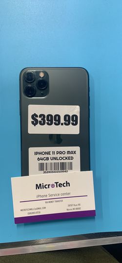 IPhone 11 Pro Max 64GB Unlocked