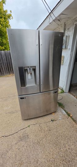 LG French door refrigerator free