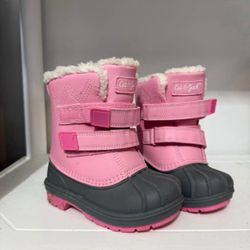 Baby Girl Snow Boots Size 7