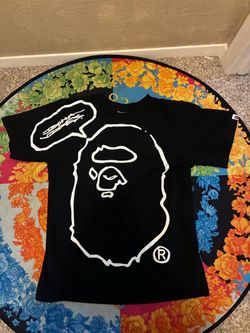 BAPE A Bathing Ape Graphic T-Shirt Black