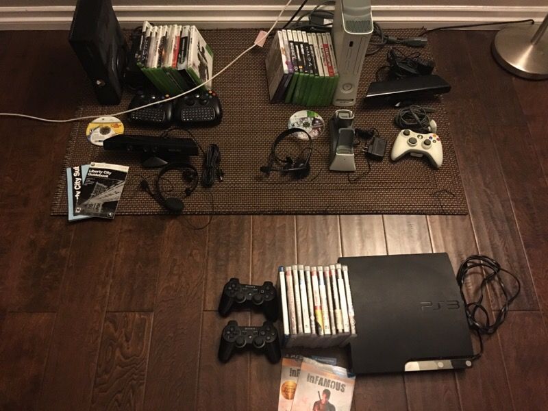 Lot!! Xbox 360 and PS3