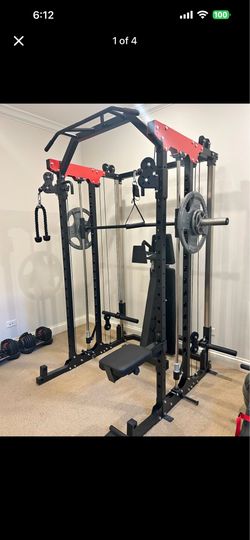 Mikolo squat rack machine