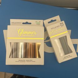 Glimmer hot foil