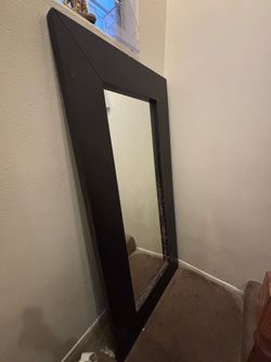 Wooden mirror 6Ft