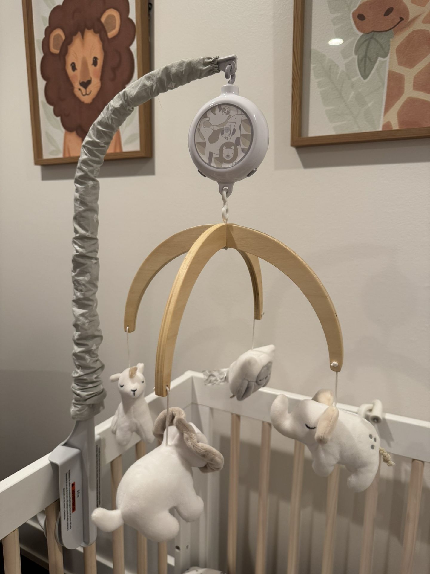 Musical Baby Crib Mobile Soother Toy