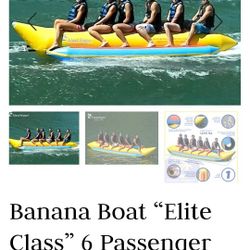 Banana Boat 6 Seater