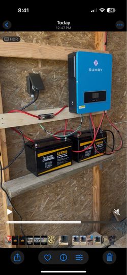 Solar water well installs