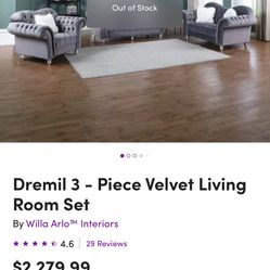 Living Room Set With Coffee Table