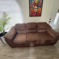Couch with Fold Out Bed (FREE)