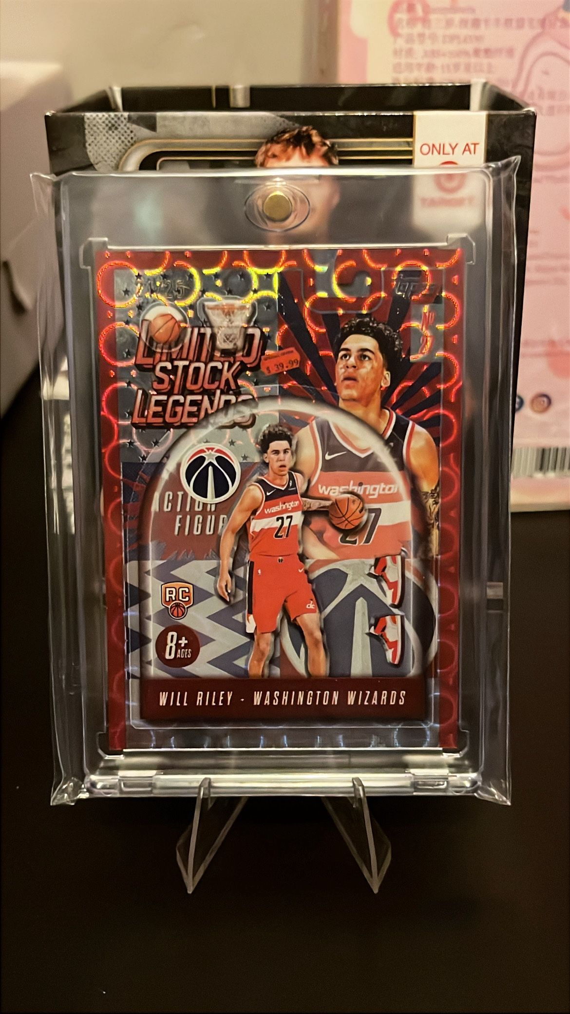 2025/26 Topps Will Riley RC Limited Stock Legends /25