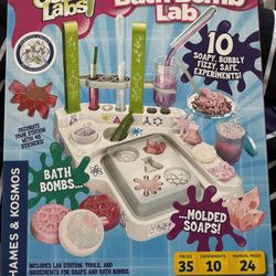 Kids Soap And Bath Bomb Lab Kit