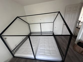 Montessori Double Twin Size Bed