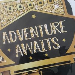 9 Pcs Going Away Party Decorations Black Gold Table Honeycomb Centerpieces We Will Miss You 3D Table Centerpieces for Farewell Party Retirement Party 
