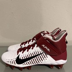 Nike Alpha Menace Pro 2 Alabama Crimson Tide Football Cleats Size 12 BV3945-106