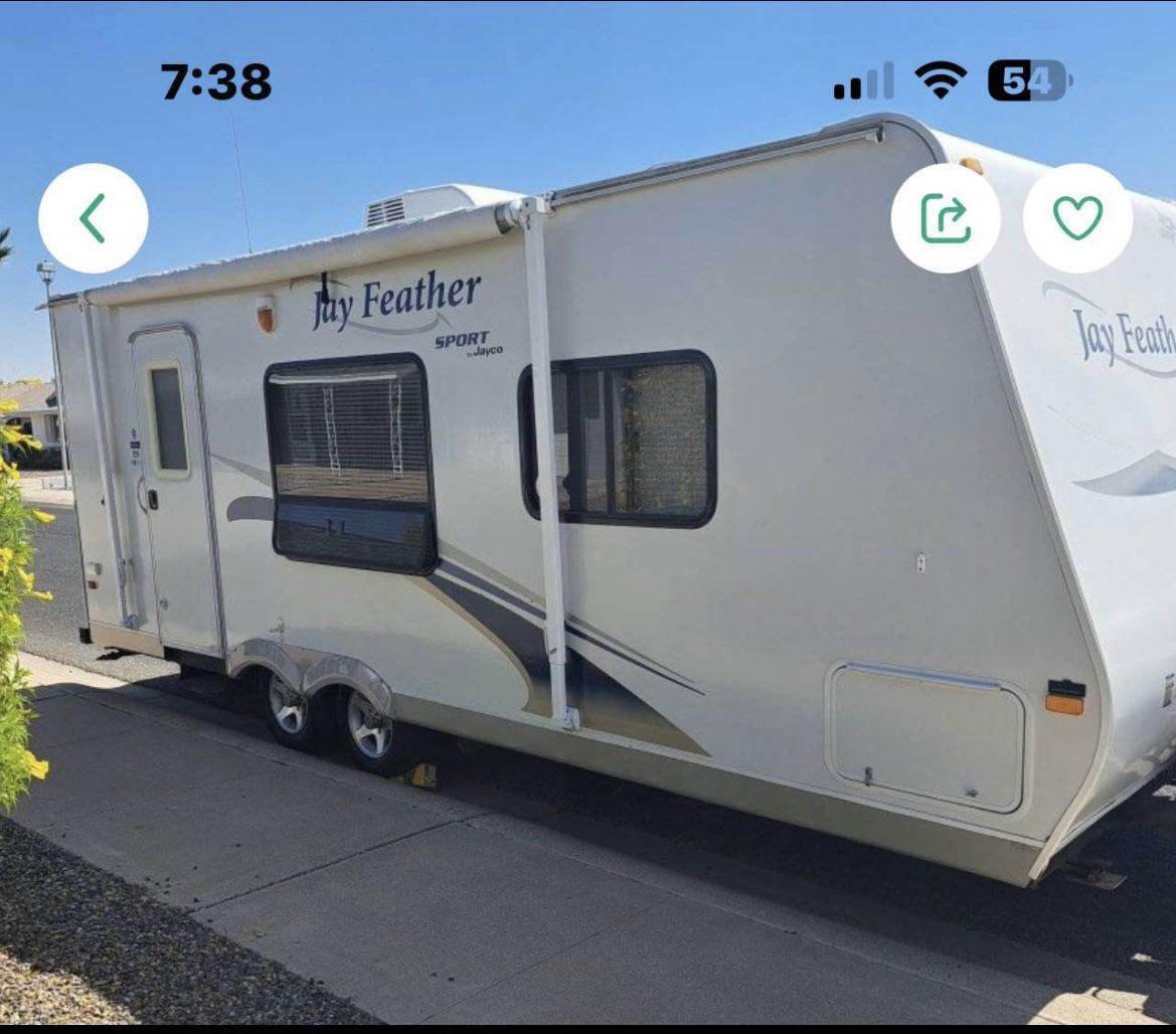 2010 Jayco 226 Jay Feather ultra light.