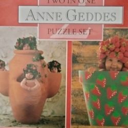 Puzzles. Anne Geddes Puzzle Set  Two In One