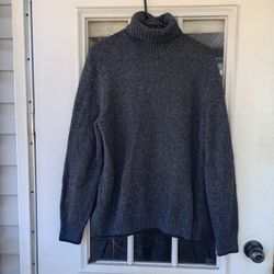 Express turtle neck gray sweater Sz M for women's 