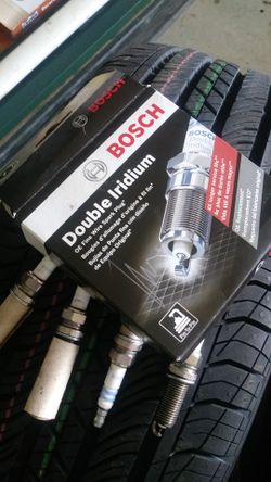 New bosch spark plugs