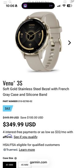 Garmin Venu 3S