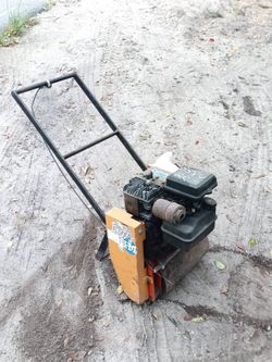 VIBCO Asphalt Concrete Mini Lightweight Vibratory PotHole Patcher Roller - 98lbs!