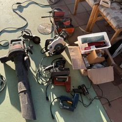 Bunch Of Older Power Tools And Other Miscellaneous 