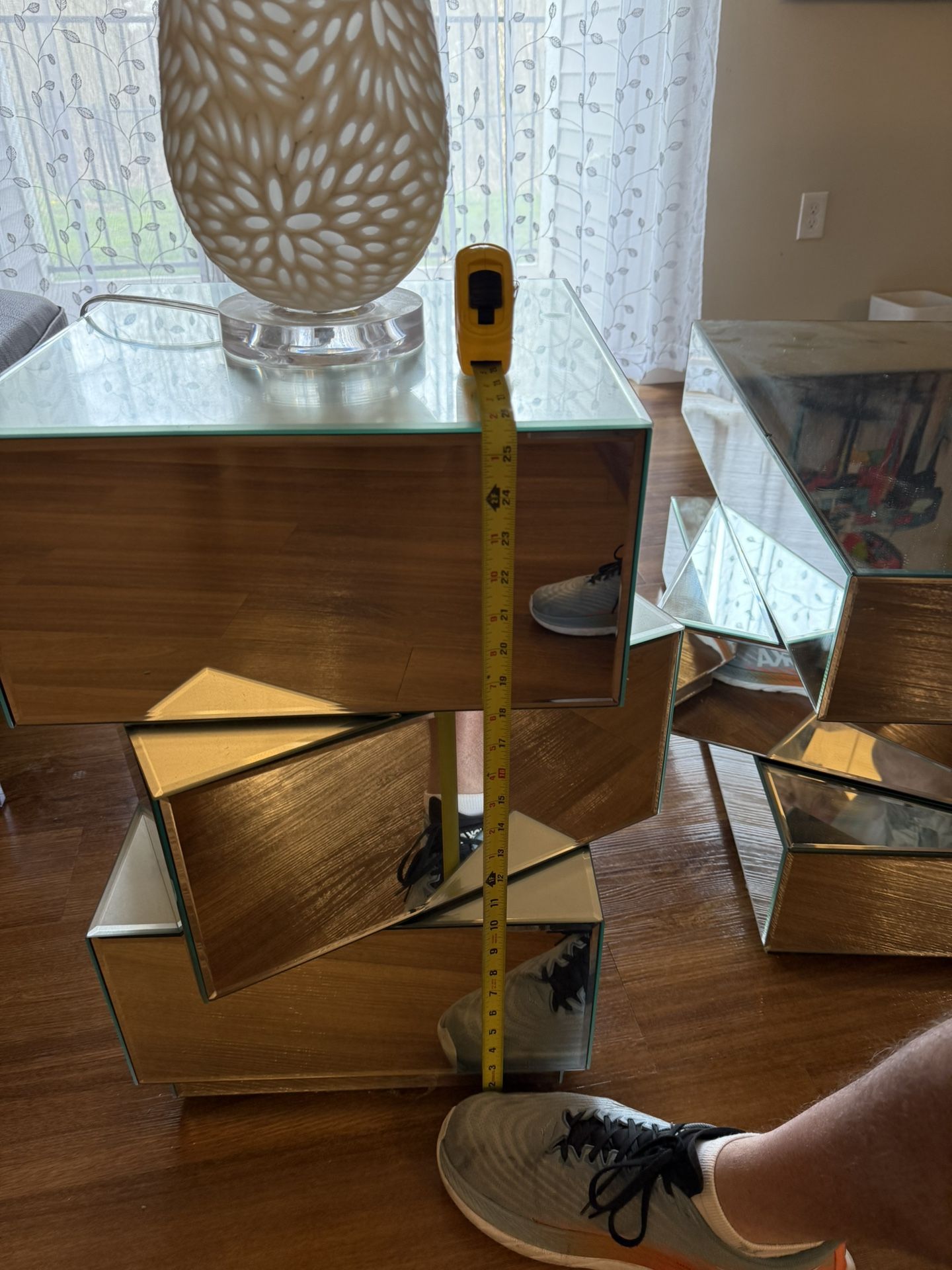Coffee table and end tables