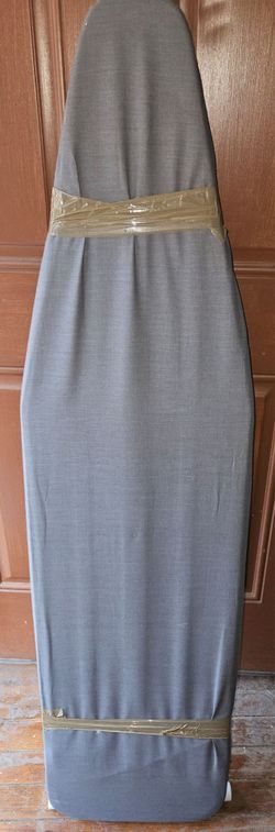Standard Ironing Board White Metal with GrayCover
