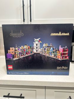 LEGO Harry Potter Diagon Alley Wizarding Shops Building Set for Adults - Collectible Kit for Harry Potter Fans With 12 Microfigures - Gift Idea for Me