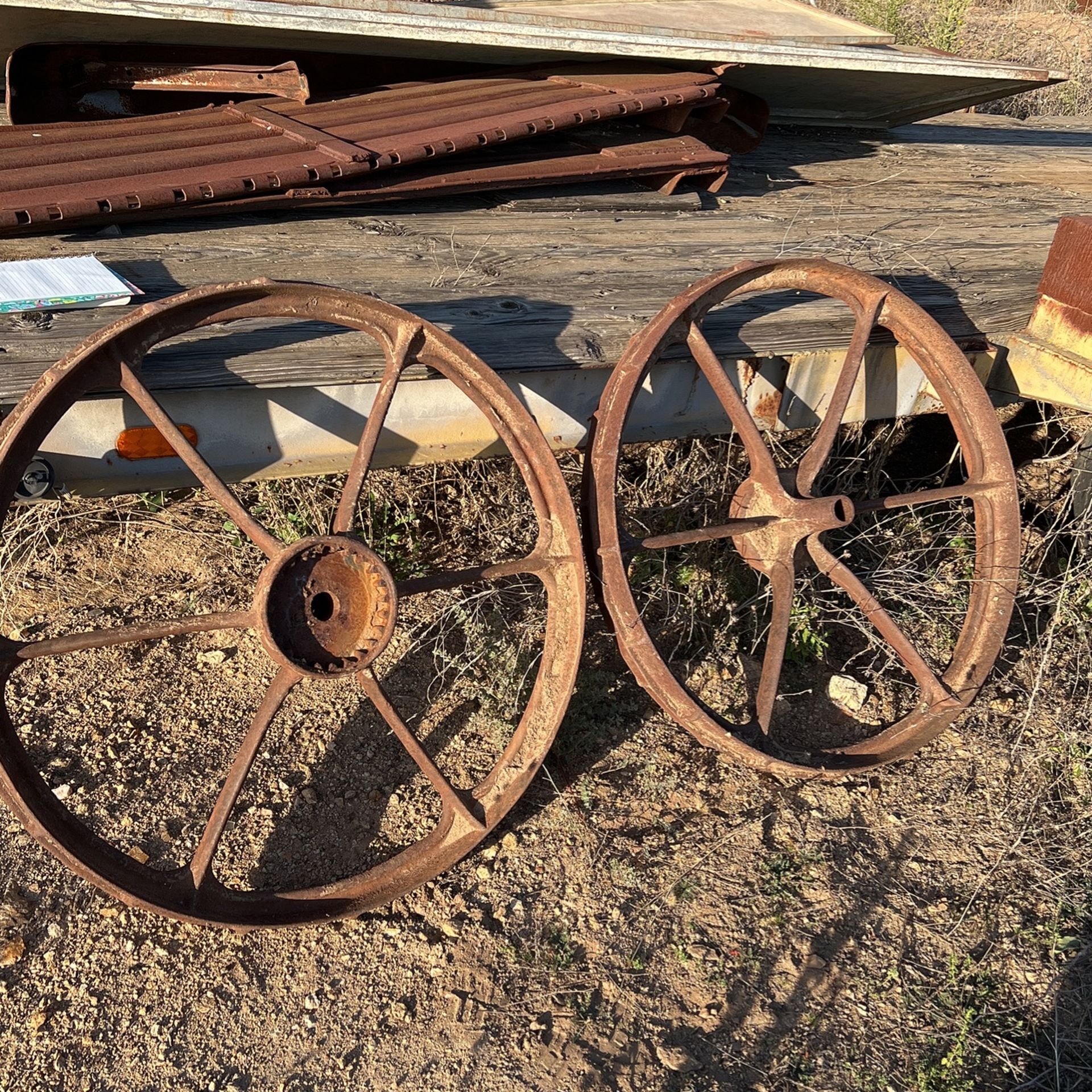 Vintage Cast SteelWheels