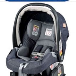 Infant Car Seat - Peg Perego Primo Viaggio in Denim - Made In Italy
