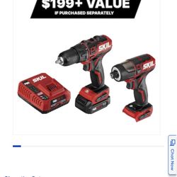 Set of 2 Skil drills 