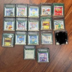 Nintendo Gameboy Color video games
