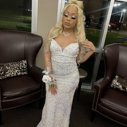 Iridescent Prom Dress 