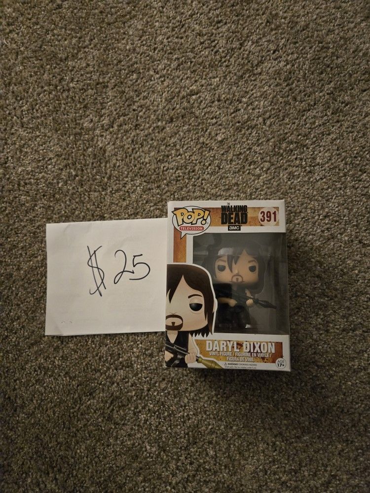 POP Vinyl Figure The Walking Dead: Daryl Dixon #391