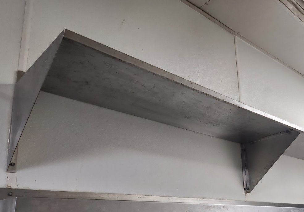 Stainless Steel Wall Mount Shelf Commercial Restaurant Food Service
28"×16"
Two available $300 each or $500 for both
CASH ONLY
Pick Up in Carpentersvi